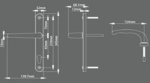 Lever Handle RX-T6213CH